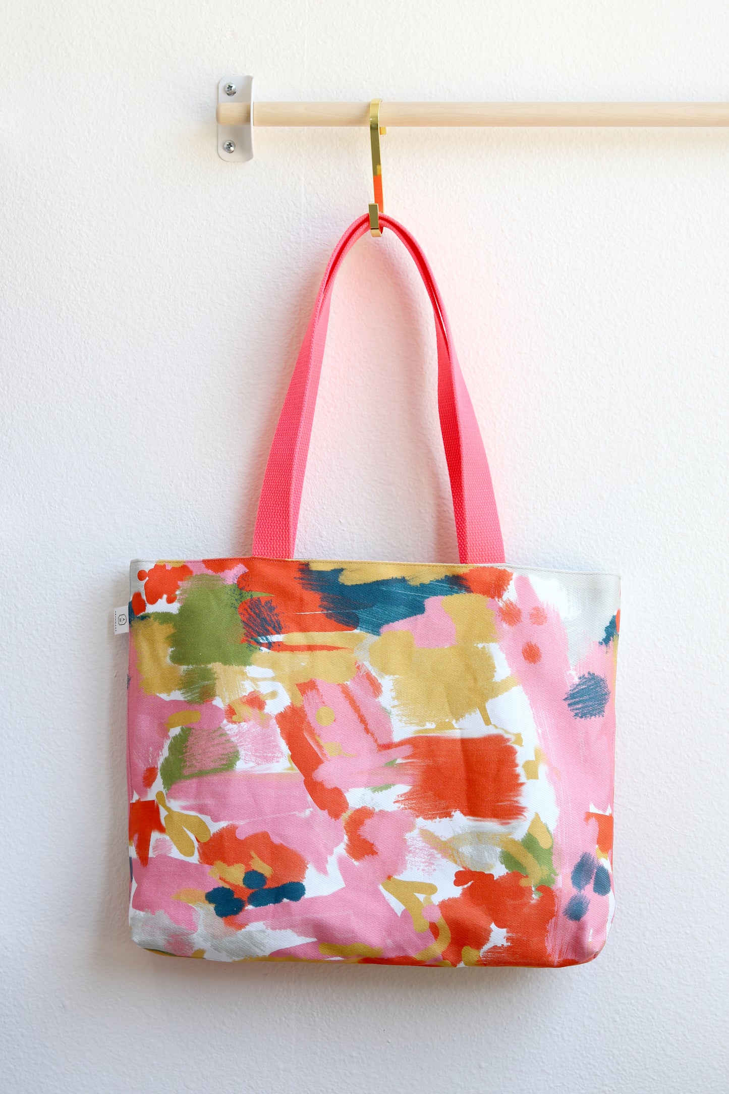 Bright Abstract Painting Tote Bag